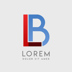 LB logo letters with 