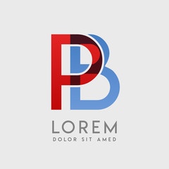 PB logo letters with 