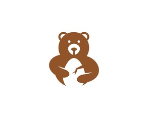 Teddy bear logo