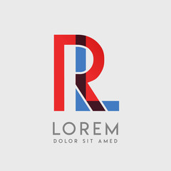 RL logo letters with 