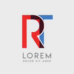 RT logo letters with 