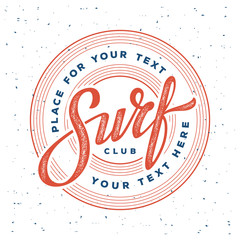 Surf club stamp