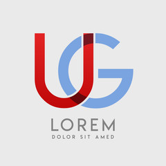 UG logo letters with 