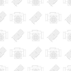 crypto currency mining seamless pattern.