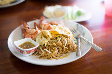 Pad Thai, Noodle Thai style.