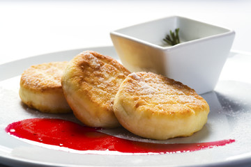 Cottage cheese pancakes
