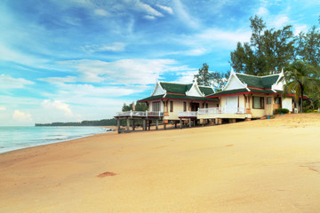 Oriental holidays on the beach in Thailand