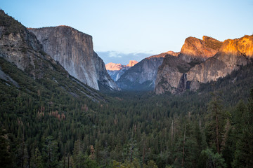 Tunnel View at Sunset