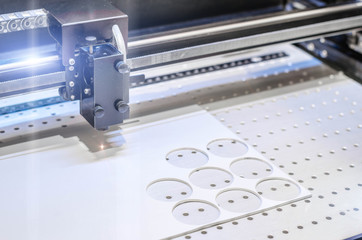 laser engraver for the manufacture of seals and stamps.