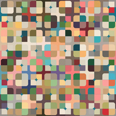 seamless vector background with abstract shapes
