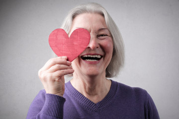 In love lady