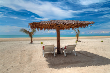 Beautiful tropical beach in Thailand