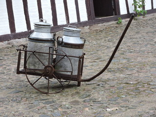 Old Milk jars
