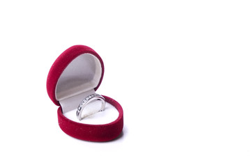 Happy Valentines Day, marry me, present for loved woman.