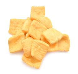 Corn Chips on white background