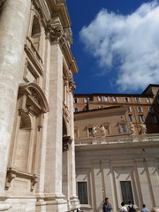 architecture, church, cathedral, building, italy, europe, religion, ancient, travel, sculpture, city, facade, landmark, tourism, monument, basilica, stone, catholic, spain, window, rome, statue, relig