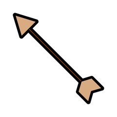 arrow ethnic tribal image design vector illustration