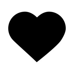 heart cartoon icon image vector illustration design  black and white