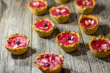 Raspberry muffins