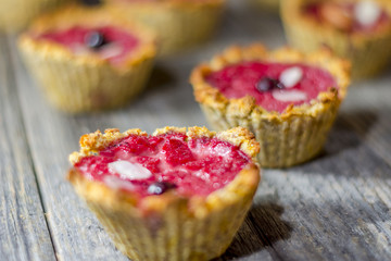Raspberry muffins