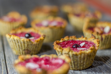 Raspberry muffins