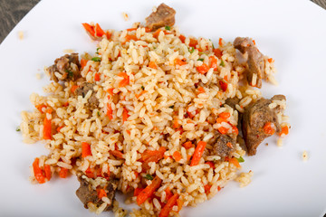 Asian rice - Plov