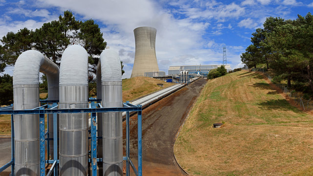 Ohaaki geothermal power station, New Zealand