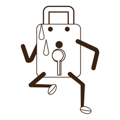 kawaii padlock icon image