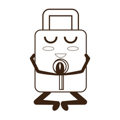 kawaii padlock icon image