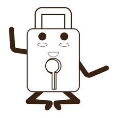 kawaii padlock icon image