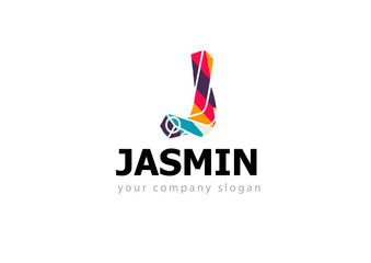 letter J logo Template for your company