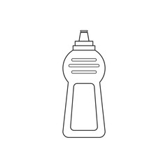Icon line cleaner detergent bottle dishwasher liquid 
