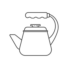 Icon line kettle