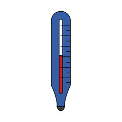 Thermometer isolated symbol icon vector illustration graphic design