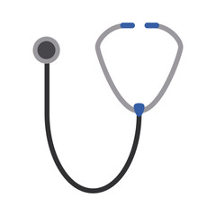 Stethoscope medical tool icon vector illustration graphic design