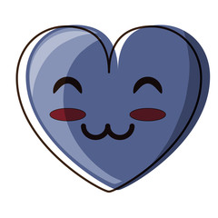 kawaii heart icon