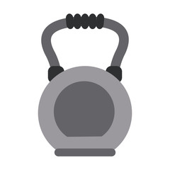 Kettlebell gym weight icon vector illustration graphic design