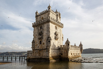 Belem Tower is a fortified tower located in the civil parish of Santa Maria de Belem in Lisbon,...