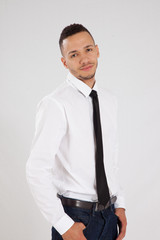 Thoughtful business man