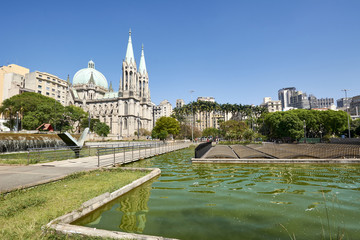 Se Cathedral in Sao Paulo