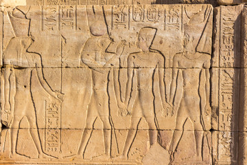 Naklejka premium Hieroglyphen