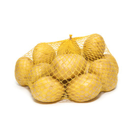 Potatoes fresh in the package