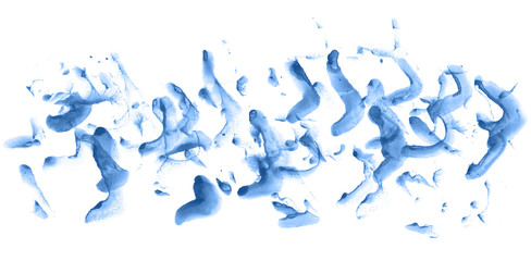 Hand-drawn watercolor abstract background.  Marina color.