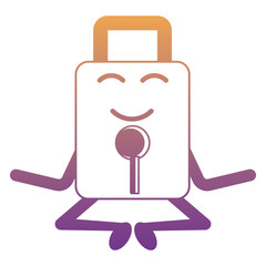 kawaii padlock icon image