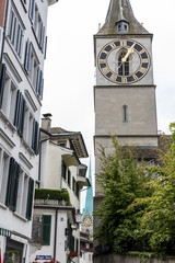 Fototapeta na wymiar switzerland, zurich, mÃ¼nsterplatz