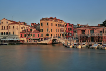 Venice Italy - September 27, 2016 Venice City night photos.