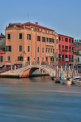 Venice Italy - September 27, 2016 Venice City night photos.