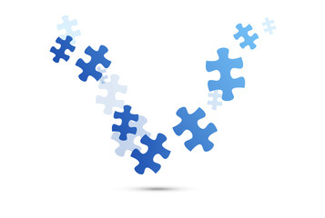 sfondo, puzzle, pezzi, pezzi mancanti, 