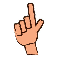 hand pointing icon