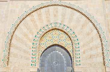 Pattern in Moroccan style. Islamic traditional ornament.